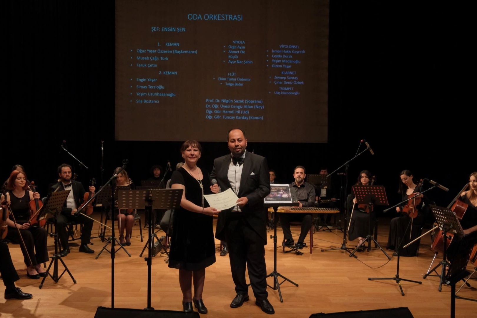 Sakarya, Kocaeli Oda Orkestrası'nı keyifle dinledi