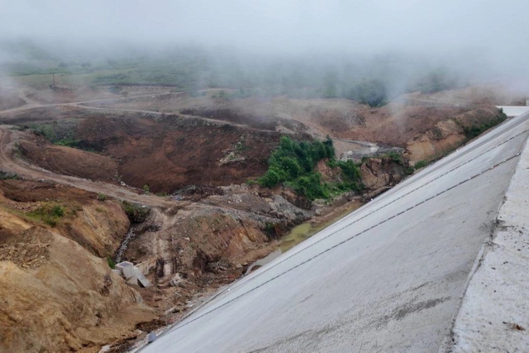 Ordu Korgan Barajı’nda sona yaklaşıldı