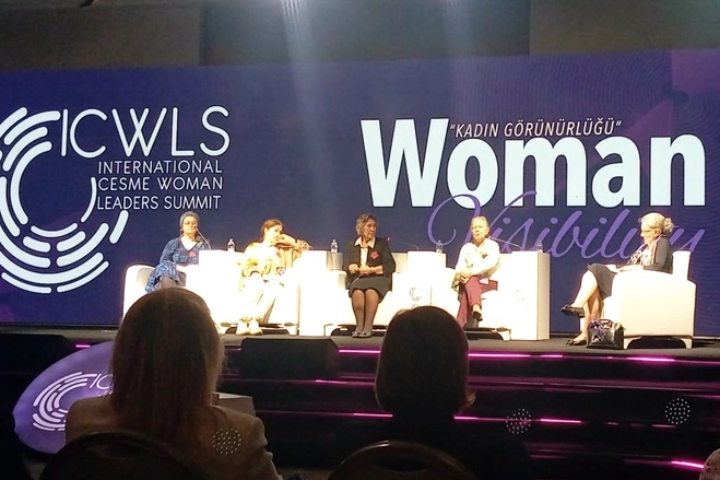 Uluslararası Kadın Liderler Zirvesi Çeşme'de yapıldı