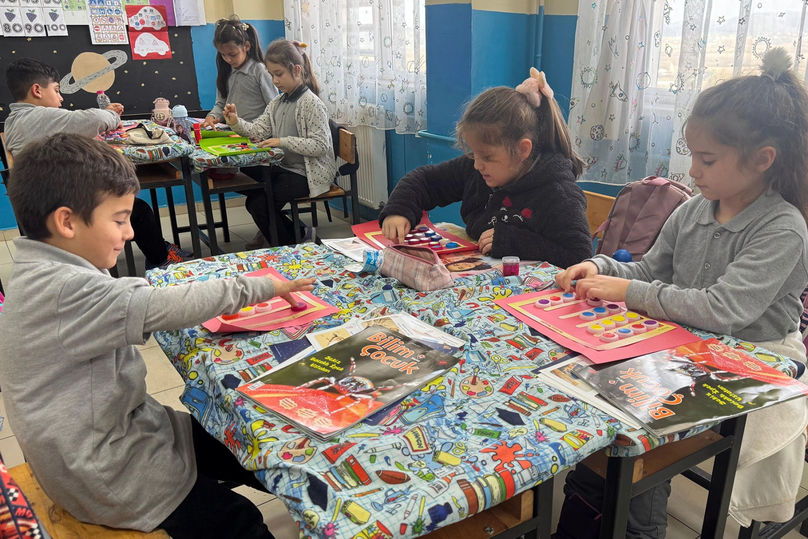 Sakarya'da bilimin renkli dünyasına adım attılar